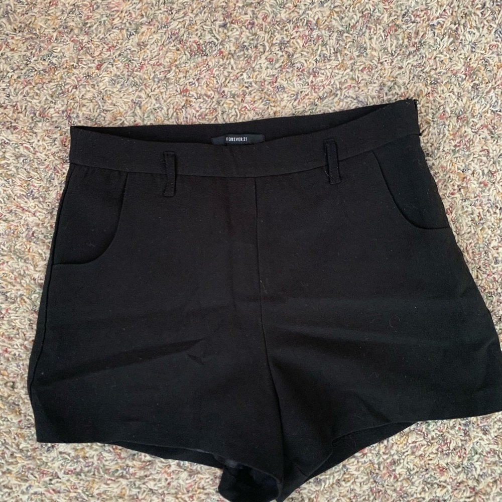 Black Mini Shorts